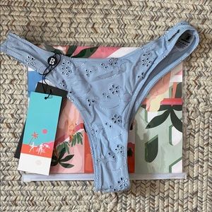 Black bough swim bottoms